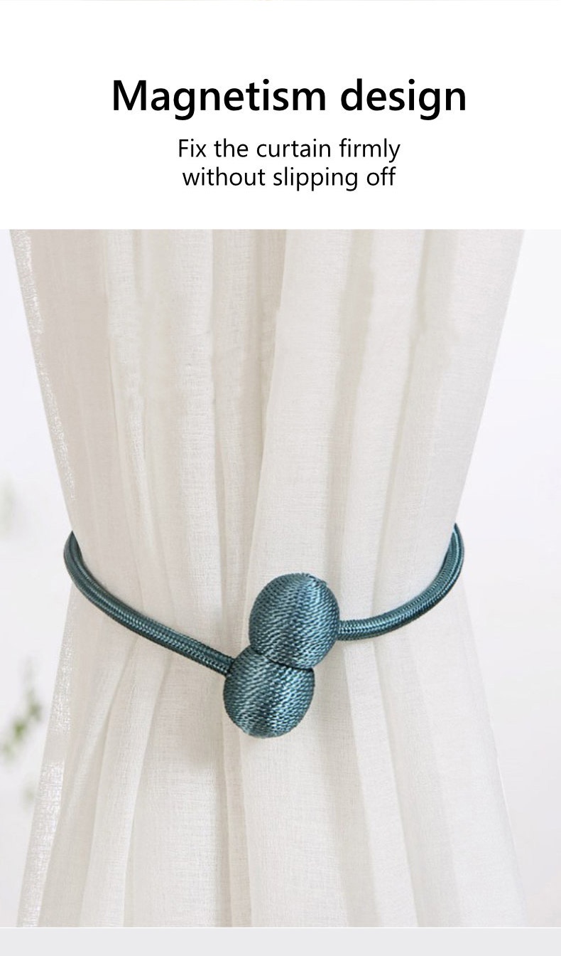 Creative Magnetic Curtain Tie Rope-3